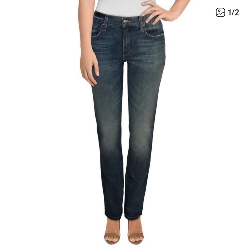 Joe's Jeans The Brixton Straight Midrise‎ Jeans Womens Sz 31.